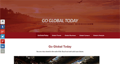 Desktop Screenshot of goglobaltoday.com